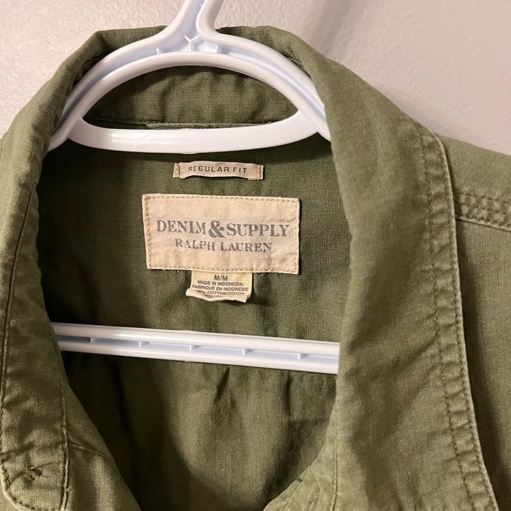 Men's Ralph Lauren Collard Shirt - Picture 3 of 4